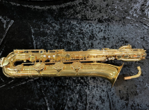 Yamaha YBS-62 Professional Low A Gold Lacquer Baritone Saxophone, Serial #030509